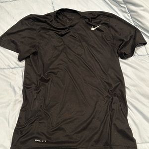 Black Nike dri fit tee